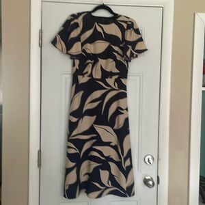 Ann Taylor Midi Elegant A-Line Dress